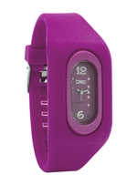 Hodinky Breo Carve purpurové