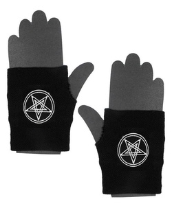 Rukavice s motivem - pentagram