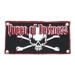 Nášivka připínací - Queen of Darkness Skull