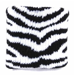Potítko bílo-černé - Zebra