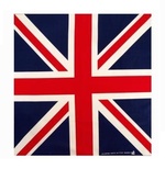 Šátek s britskou vlajkou