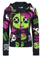 Gotická mikina dámská Zombie Teddy