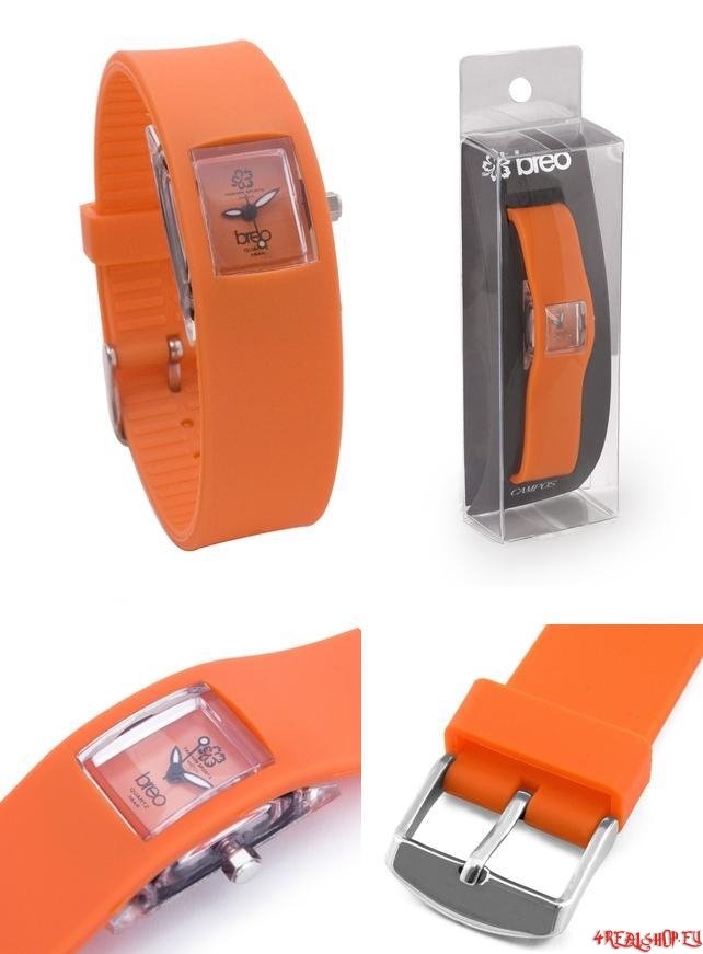 Hodinky Breo Campos oranžové