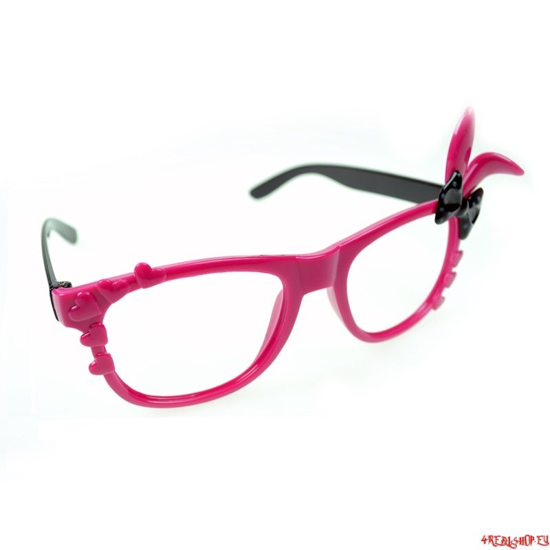 Brýle Bunny růžovo-černé