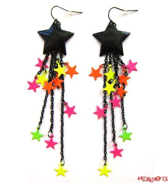 Náušnice Multi Stars