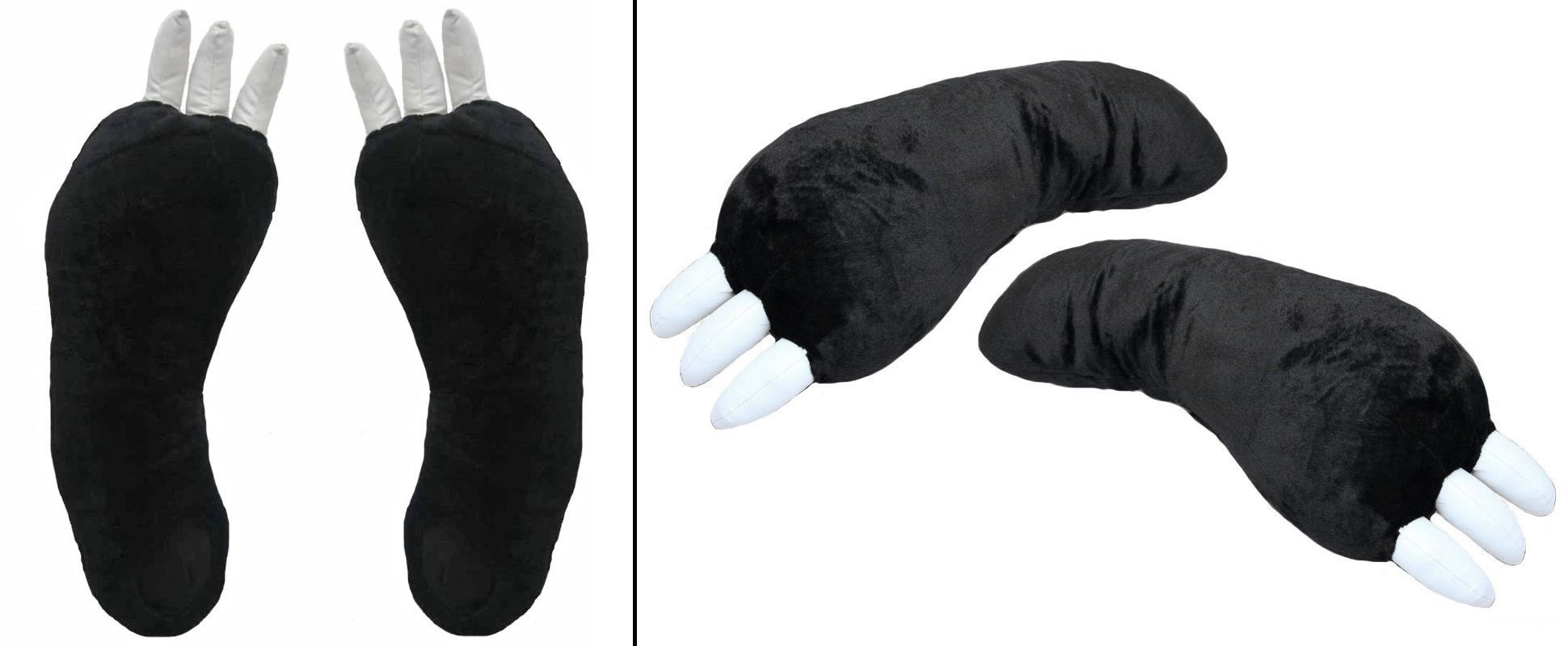 Polštář - Medvědí tlapa na ruku s drápy