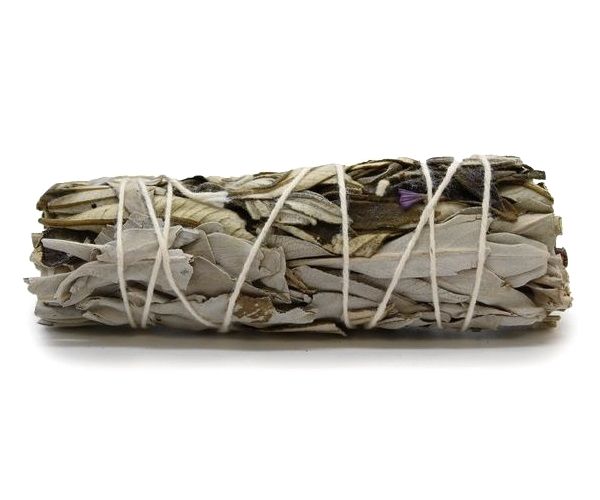 Svazek - Šalvěj bílá a Yerba Santa - 10 cm