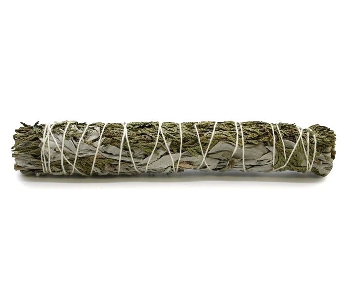 Svazek - Šalvěj bílá a cedr - 22 cm