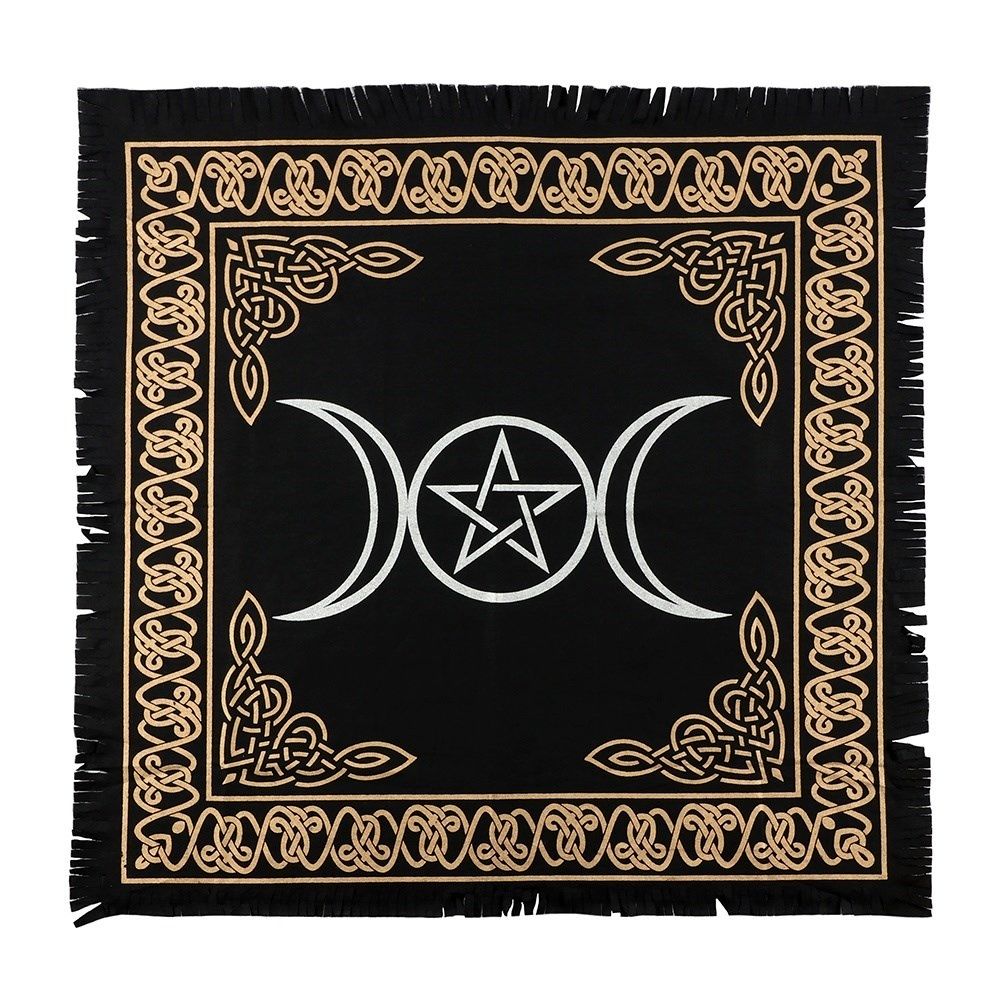 Oltářní ubrus Triple Moon Pentagram