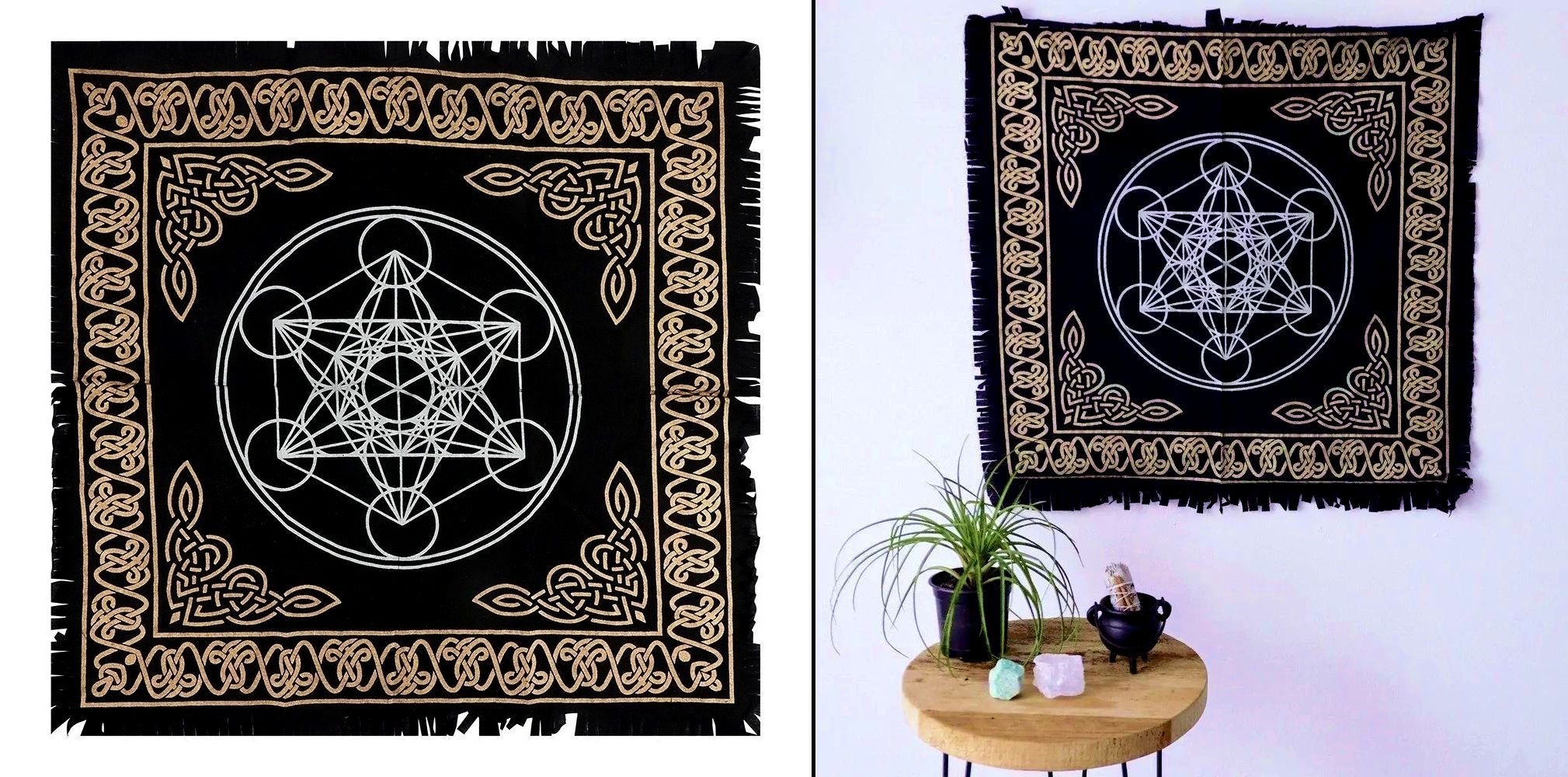 Oltářní ubrus Metatron's Cube