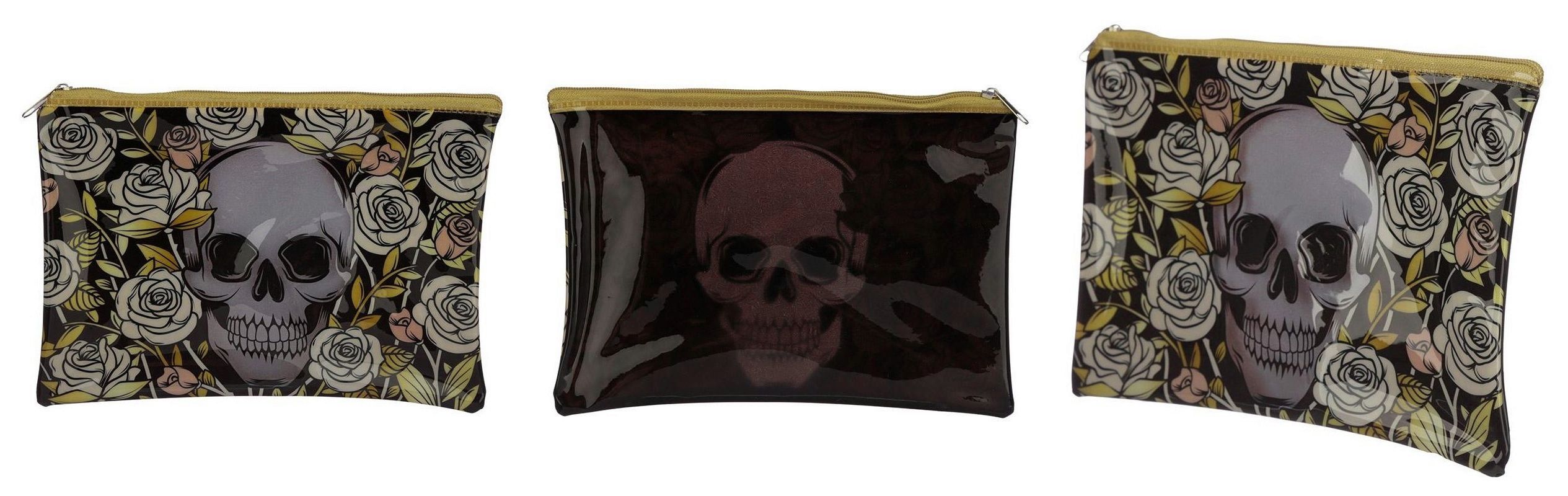 Kosmetická taštička Skull & Roses