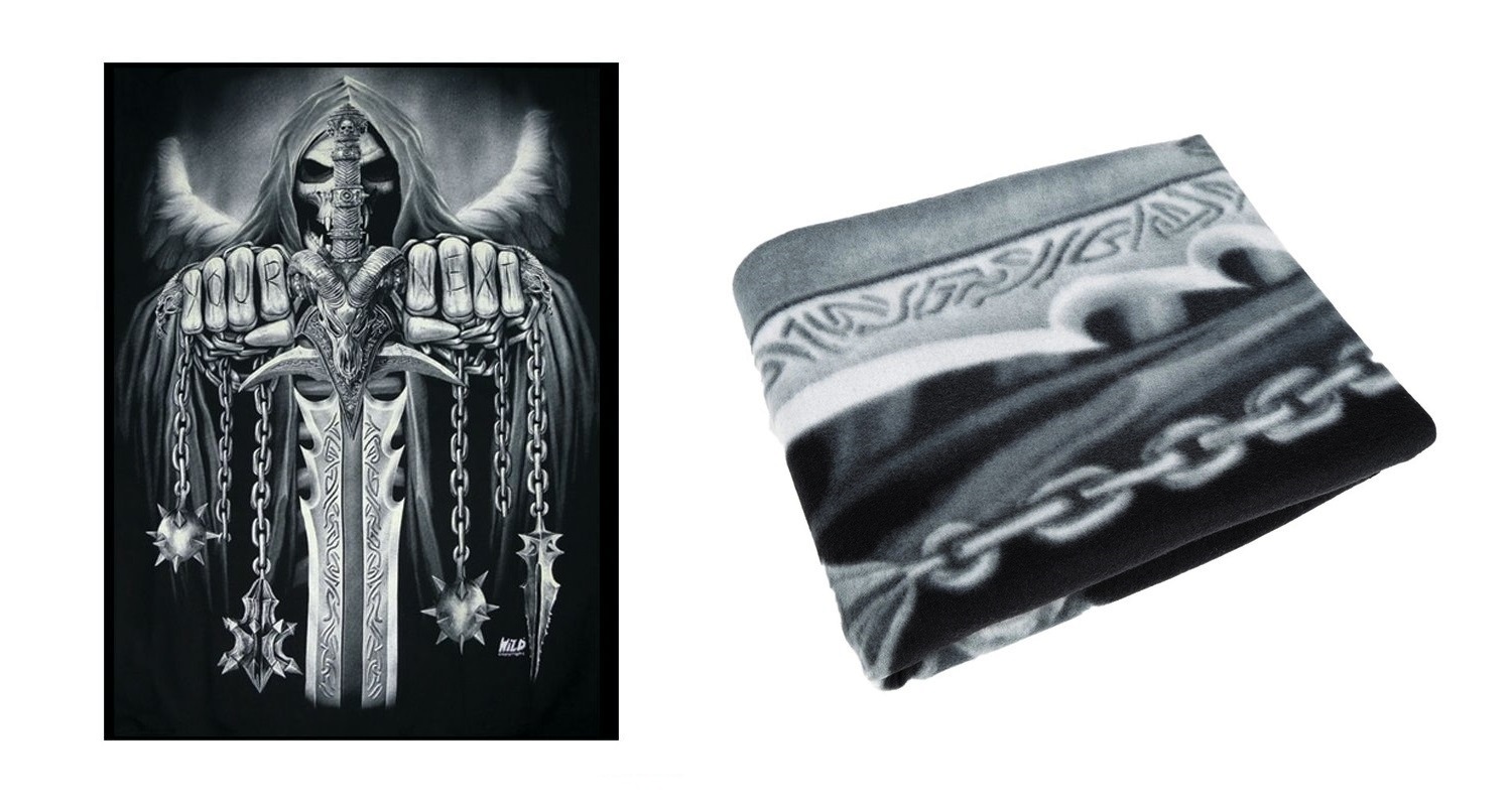 Fleecová deka - Your Next Reaper Skull