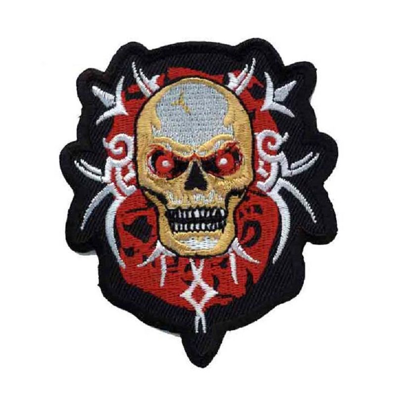 Nášivka - Lebka tribal