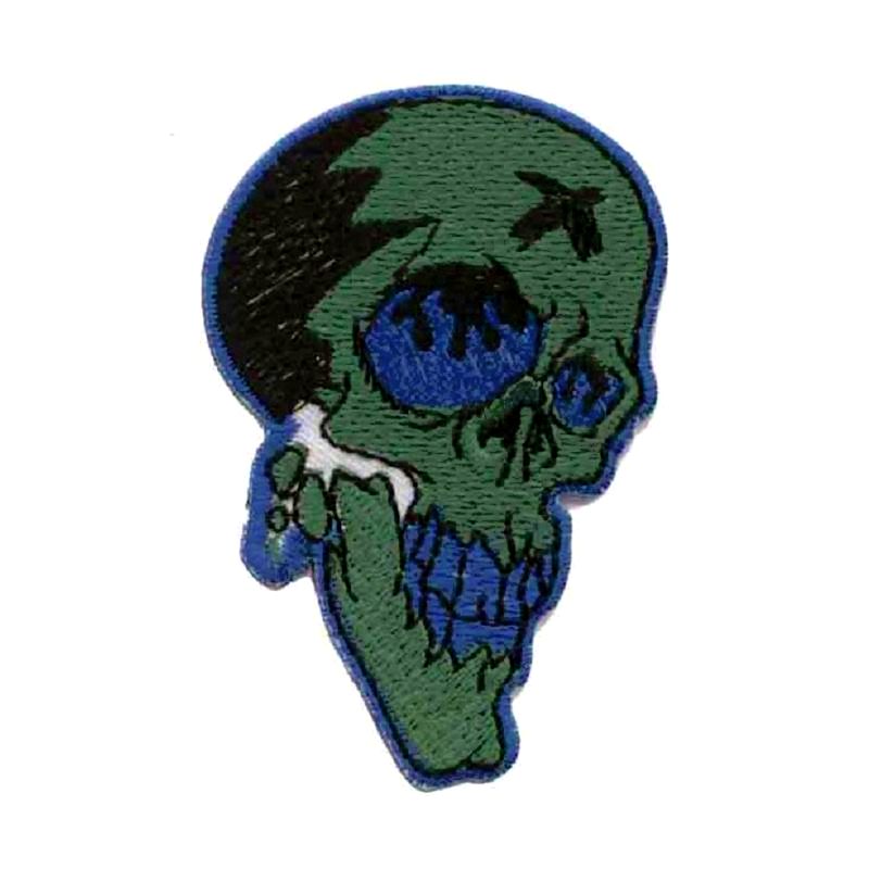 Nášivka - Zombie lebka