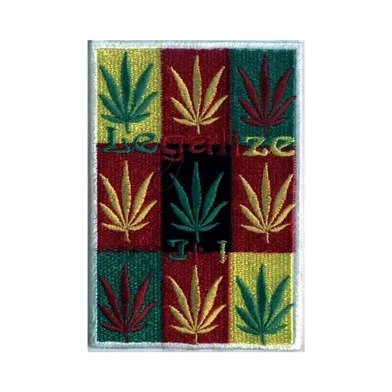 Nášivka - Konopné listy Legalize It