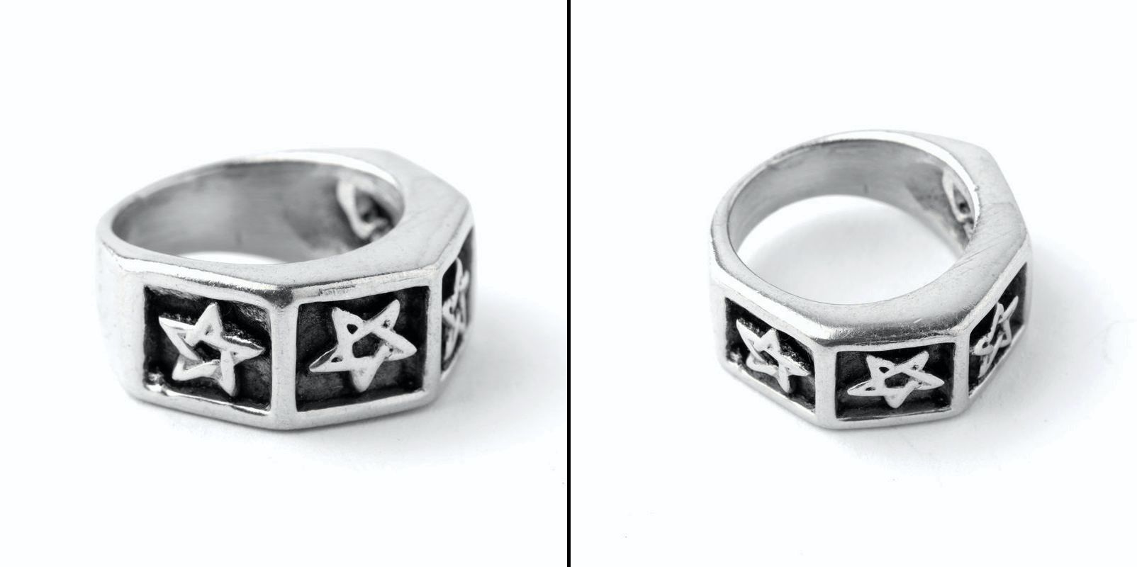 Prsten s pentagramy
