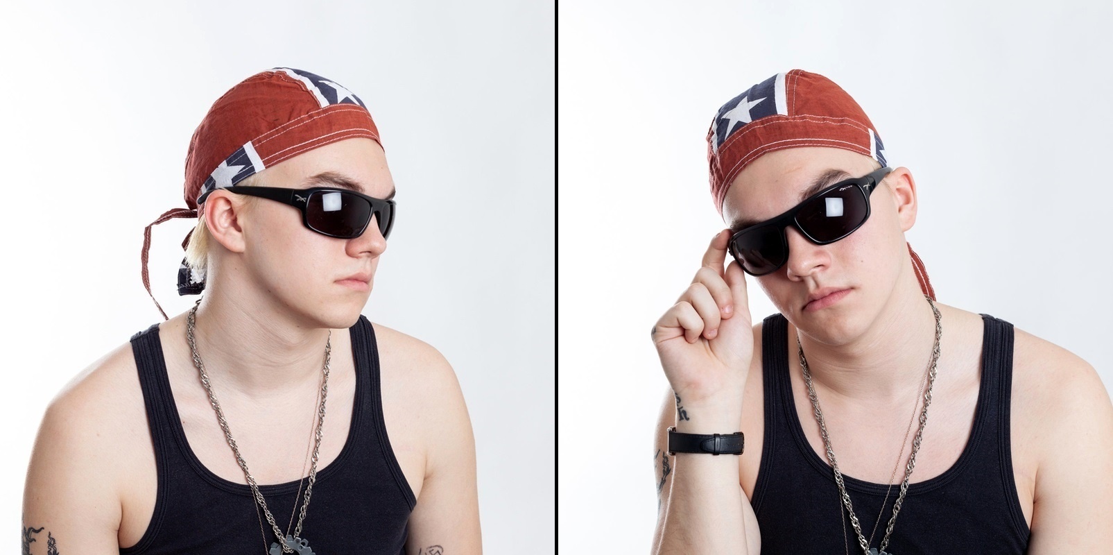 Šátek na hlavu/čepička Rebel