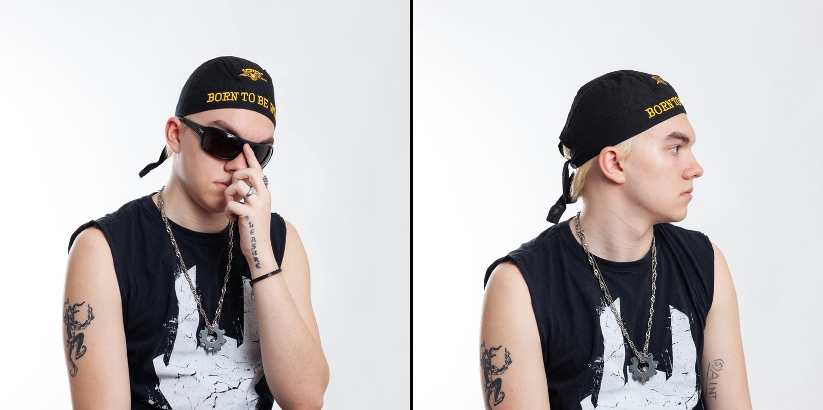 Šátek na hlavu/čepička Born To Be Wild