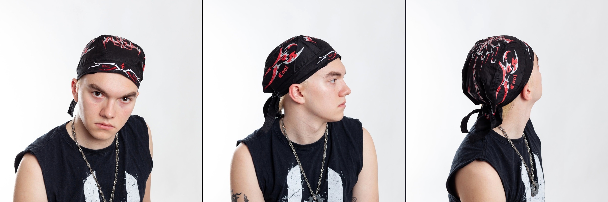 Šátek na hlavu/čepička Tribal Scorpion