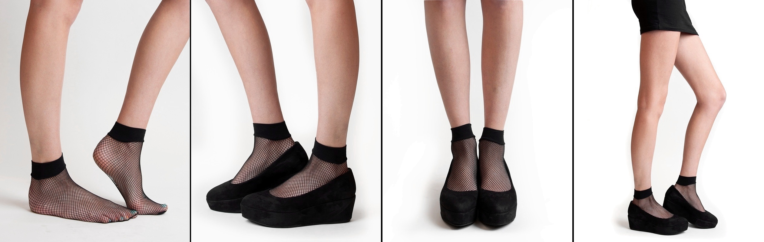Ponožky síťované - Fishnet