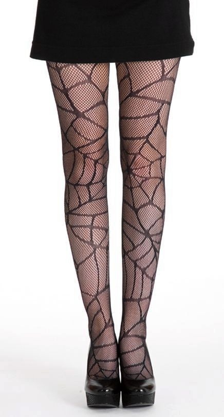 Punčocháče síťované - Cobweb Pattern Net