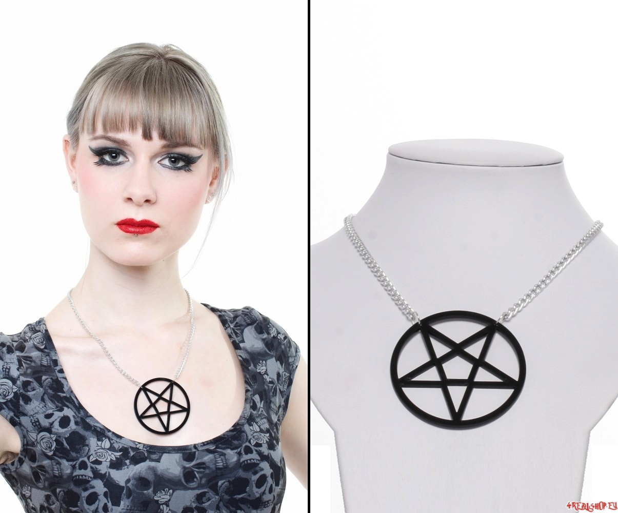 Náhrdelník s pentagramem