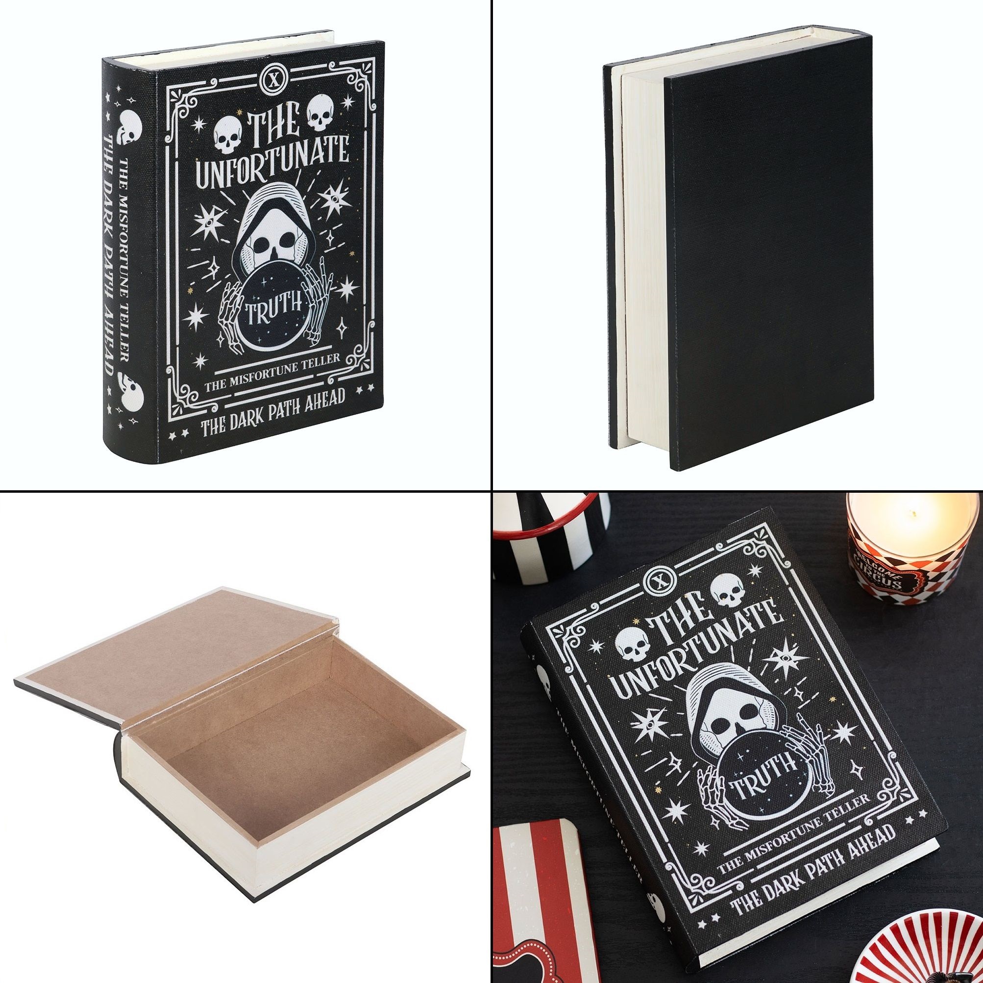Úložný box kniha - The Misfortune Teller