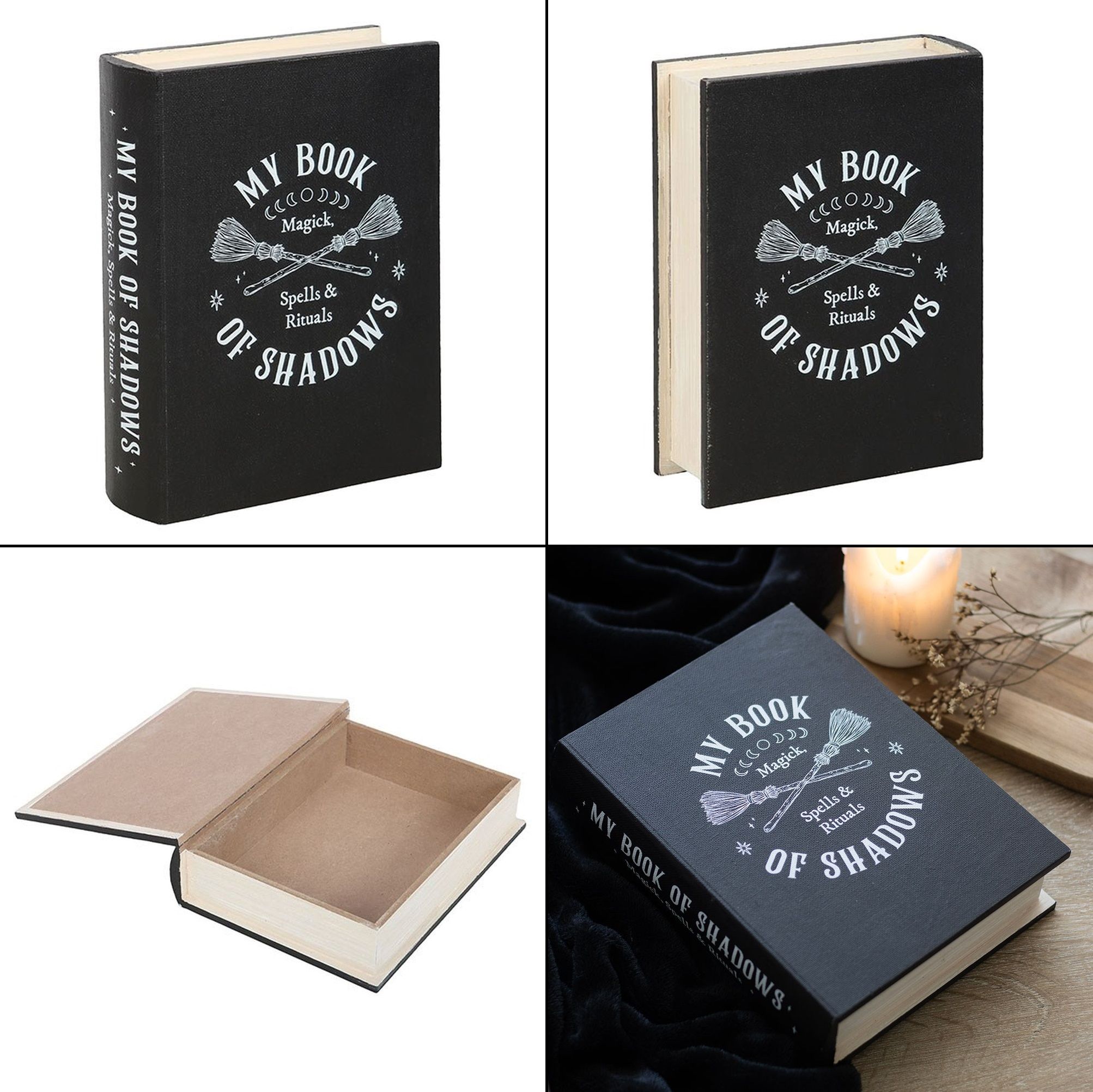 Úložný box kniha - My Book Of Shadows