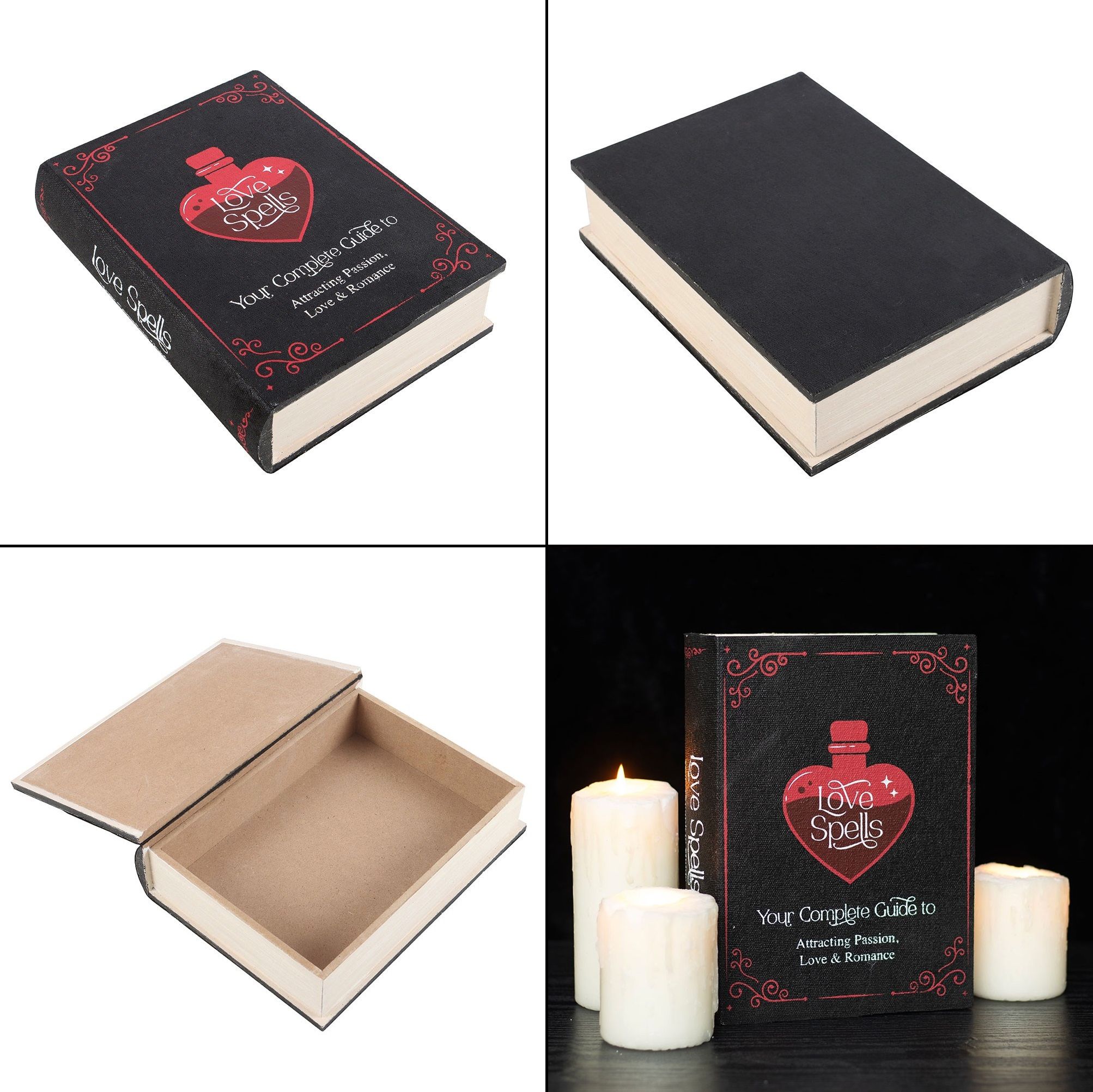 Úložný box kniha - Love Spells