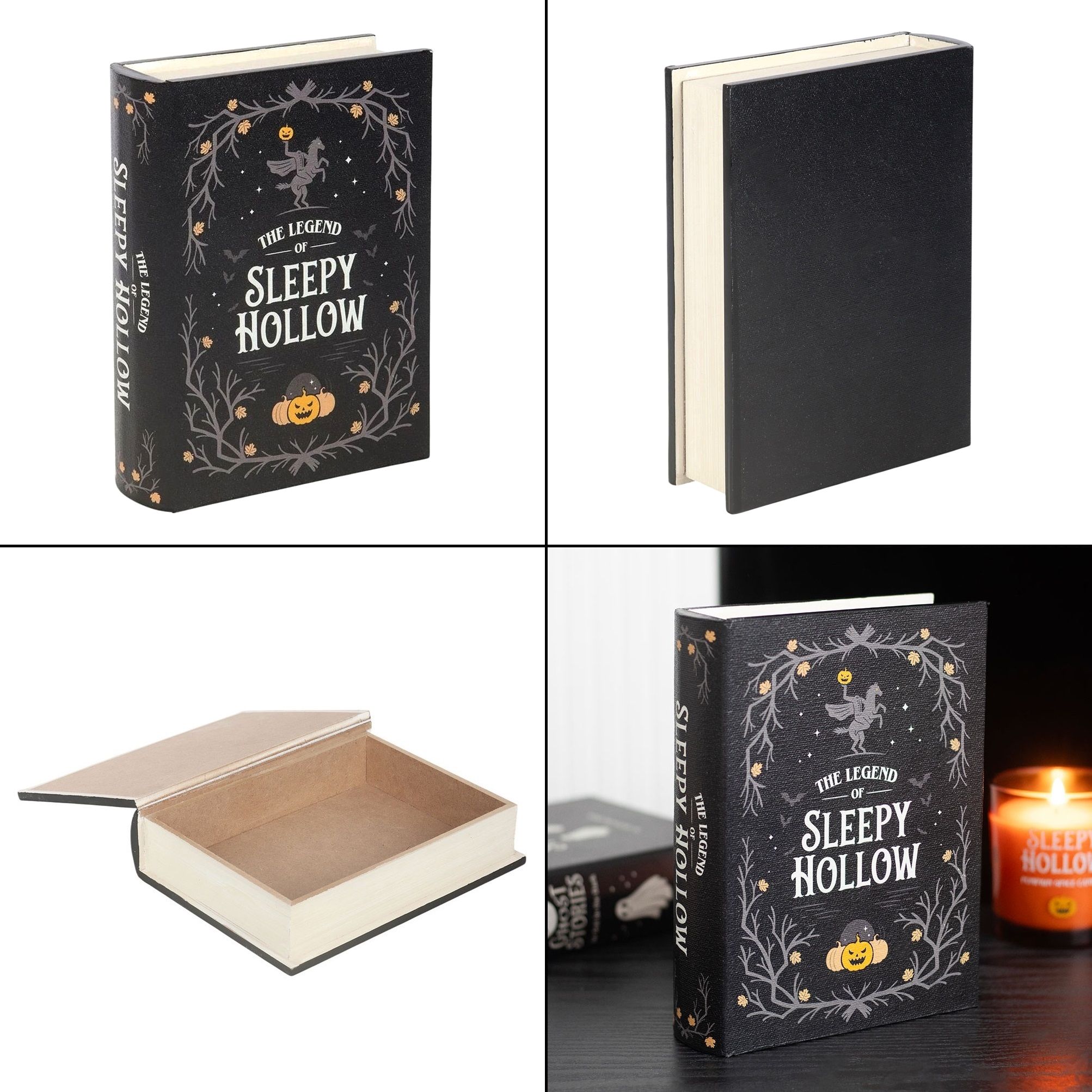 Úložný box kniha - Sleepy Hollow