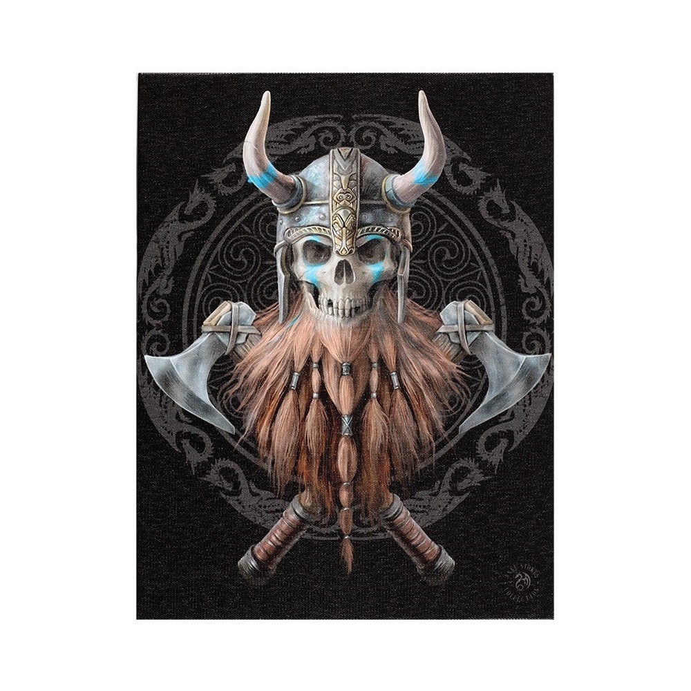 Canvas - Viking Skull