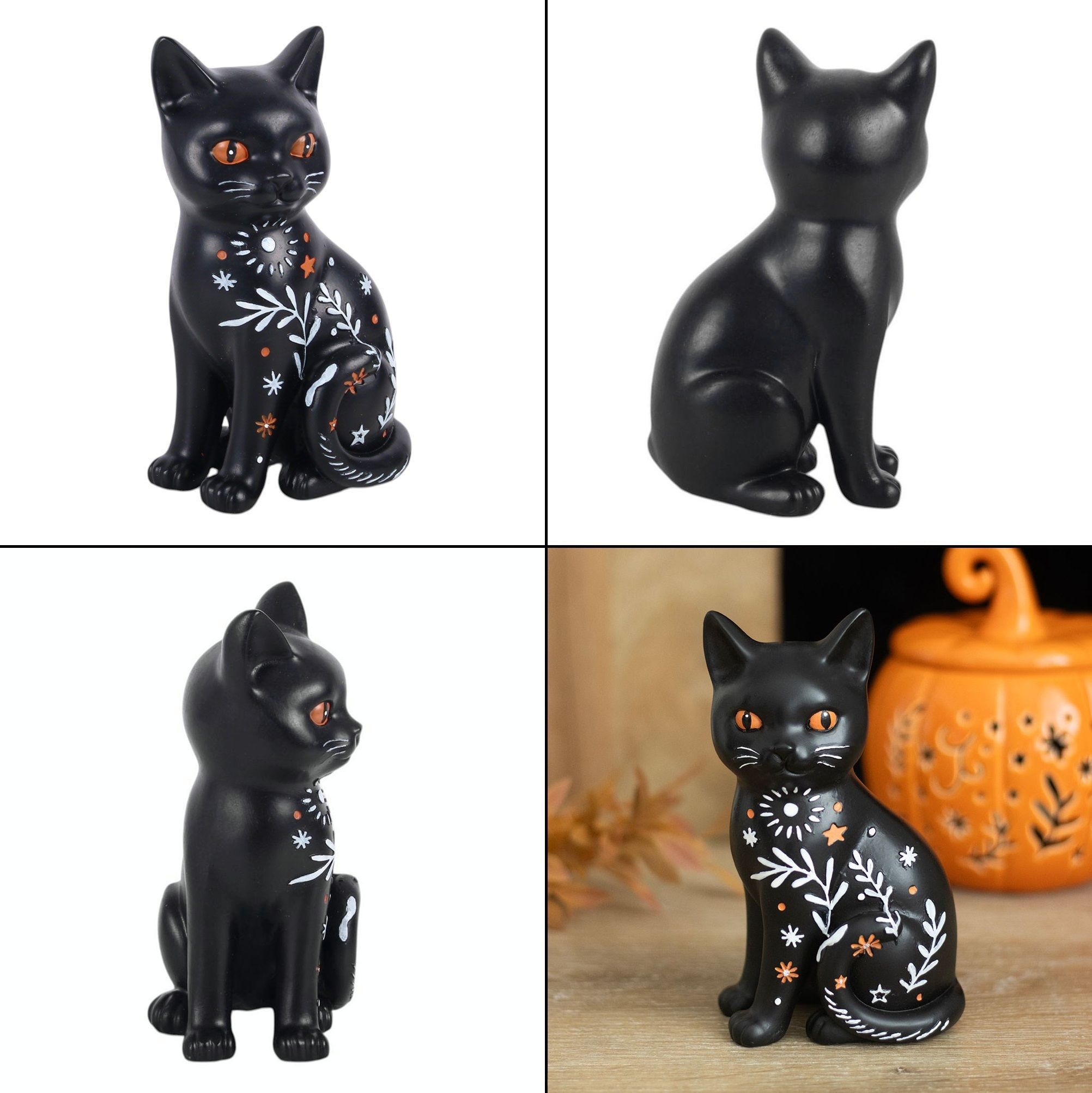 Dekorace Frightful Folk - Black Cat