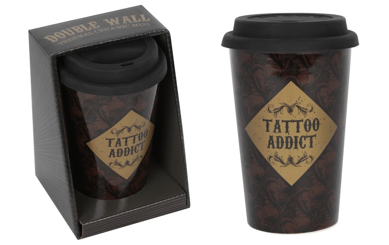 Hrnek cestovní - Tattoo Addict
