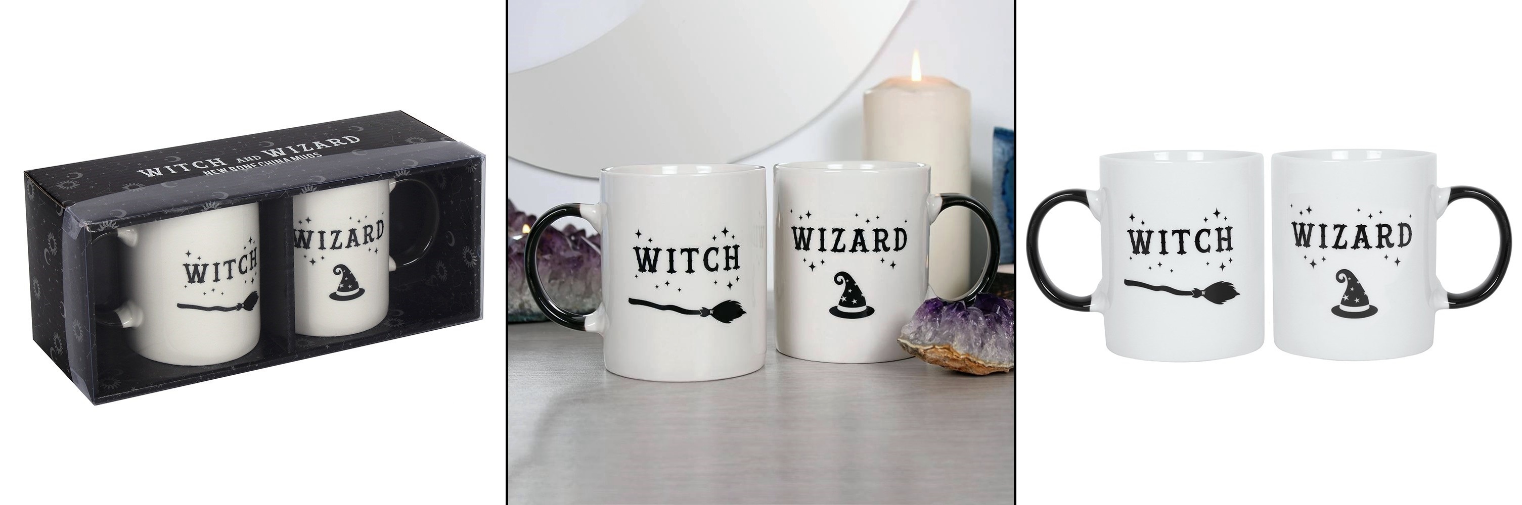 Hrnky sada - Witch & Wizard