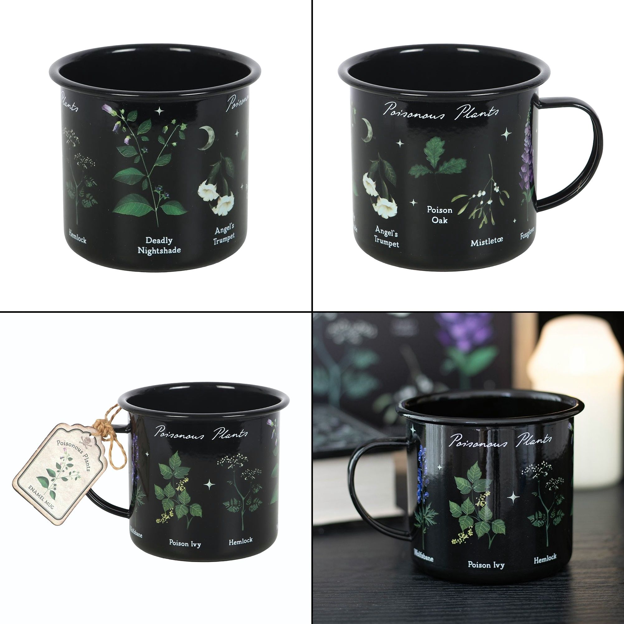 Hrnek smaltovaný - Poisonous Plants