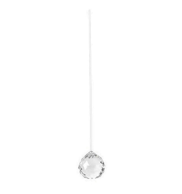 Křišťálová koule Feng Shui na zavěšení 6 cm
