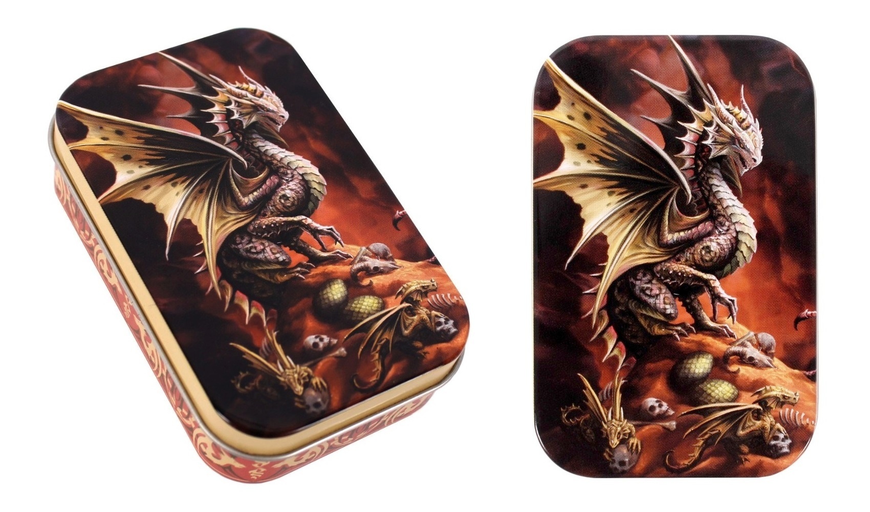 Krabička plechová - Desert Dragon