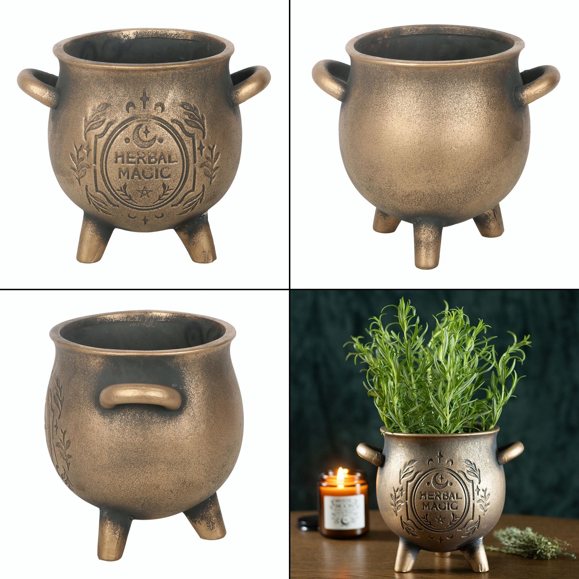 Květináč - Herbal Magic Cauldron