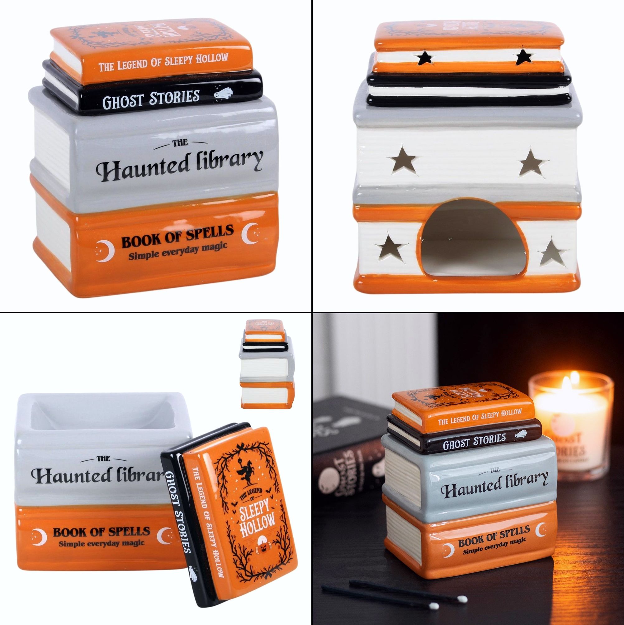 Aromalampa - The Haunted Library