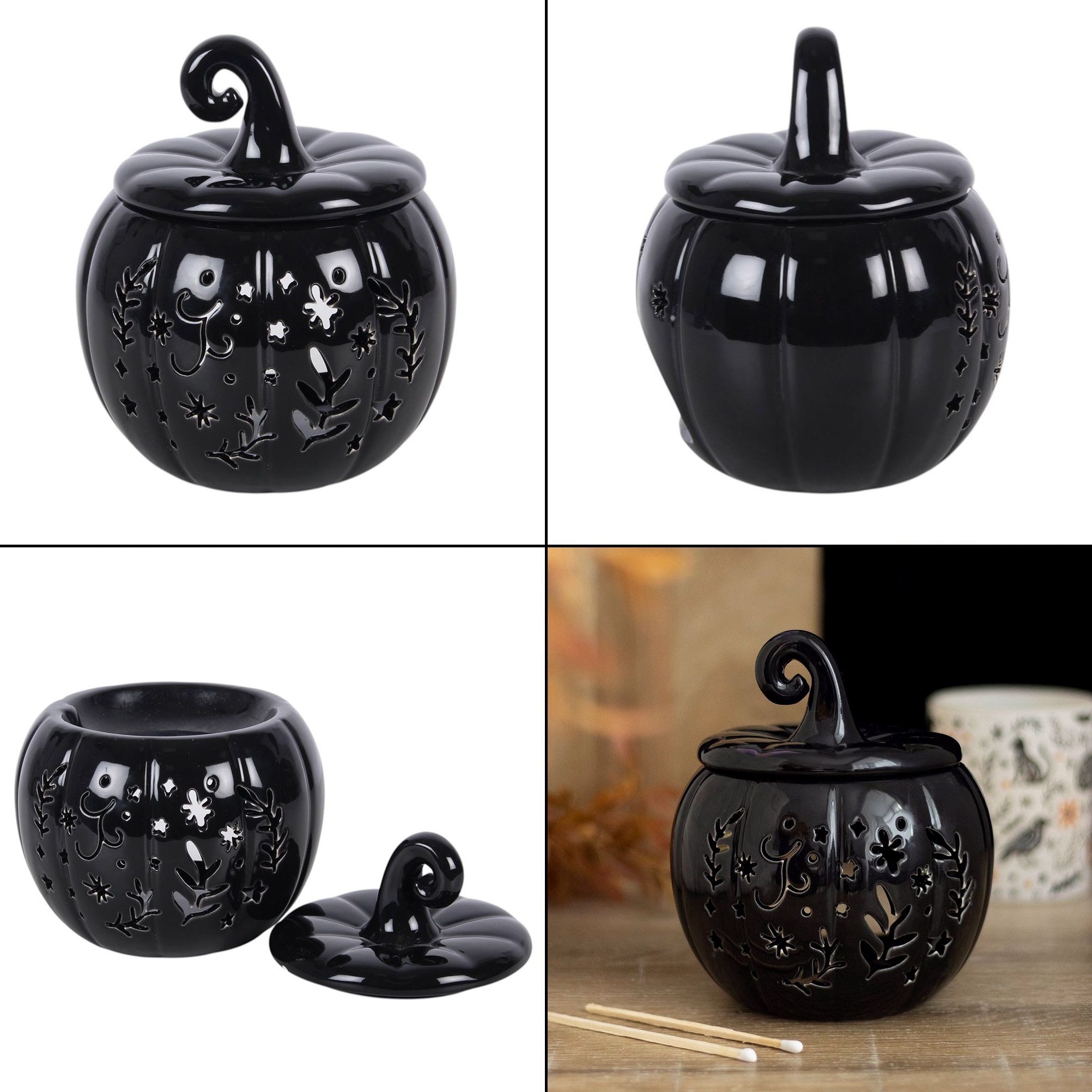 Aromalampa - Black Folk Pumpkin