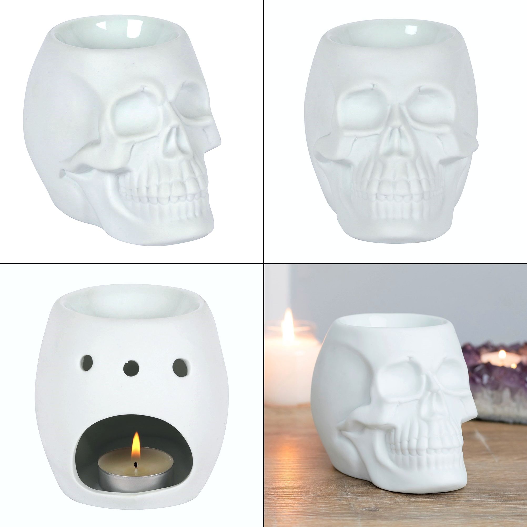 Aromalampa - White Skull