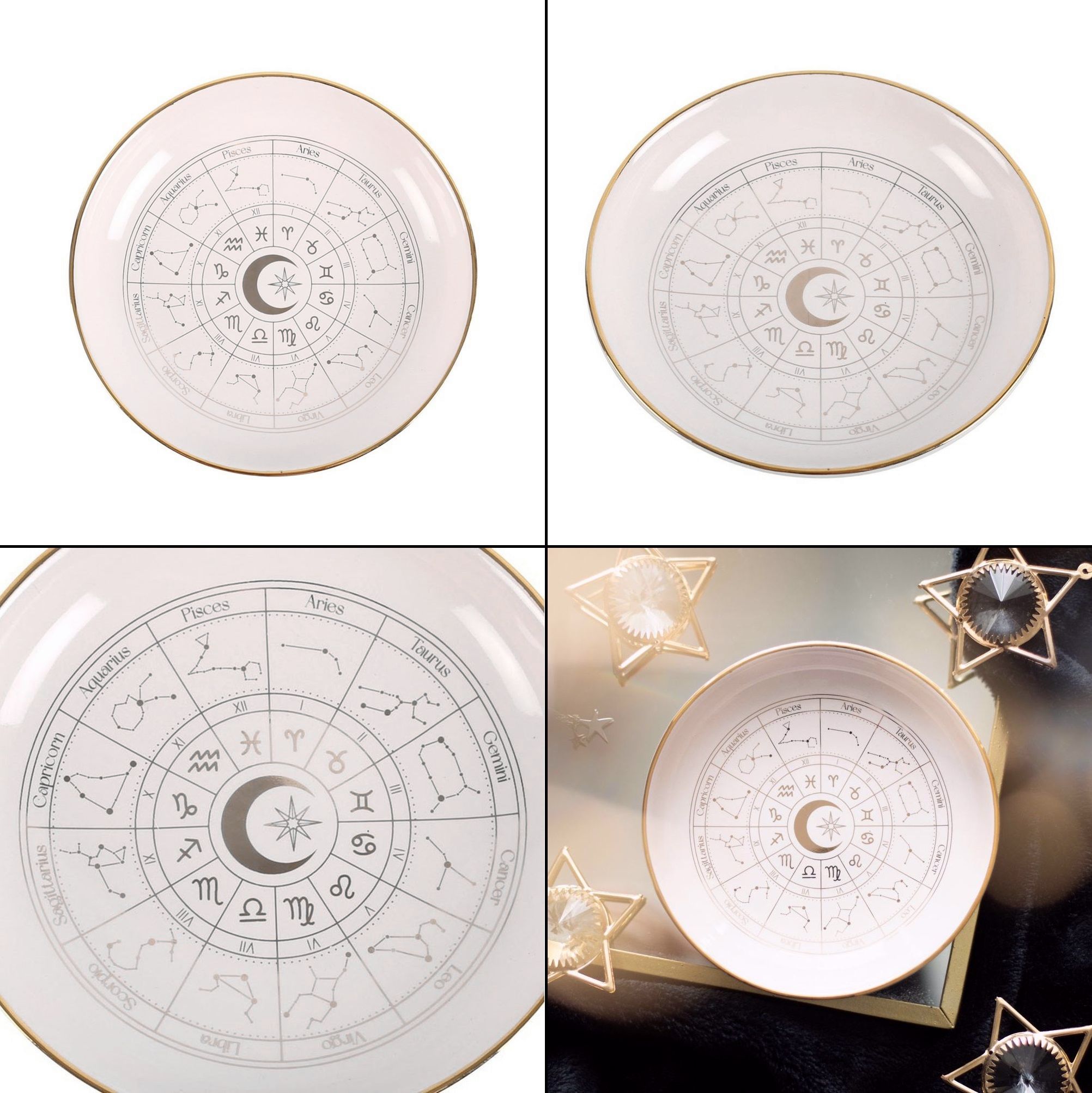 Miska na drobnosti - Astrology Wheel Light Pink