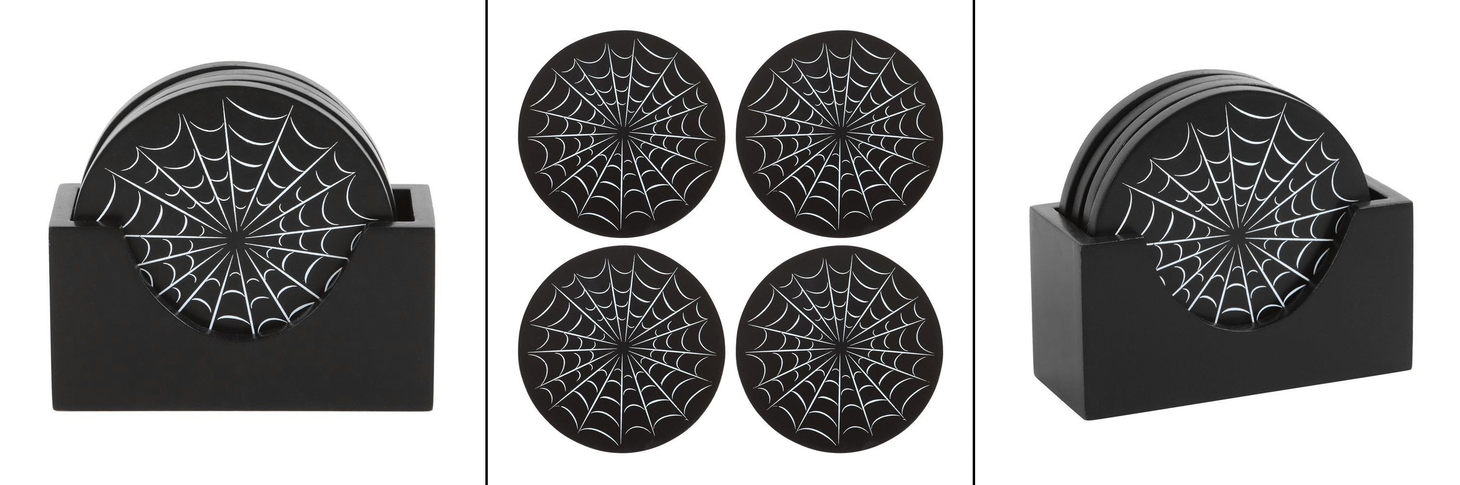 Podtácky s držákem - Spiderweb