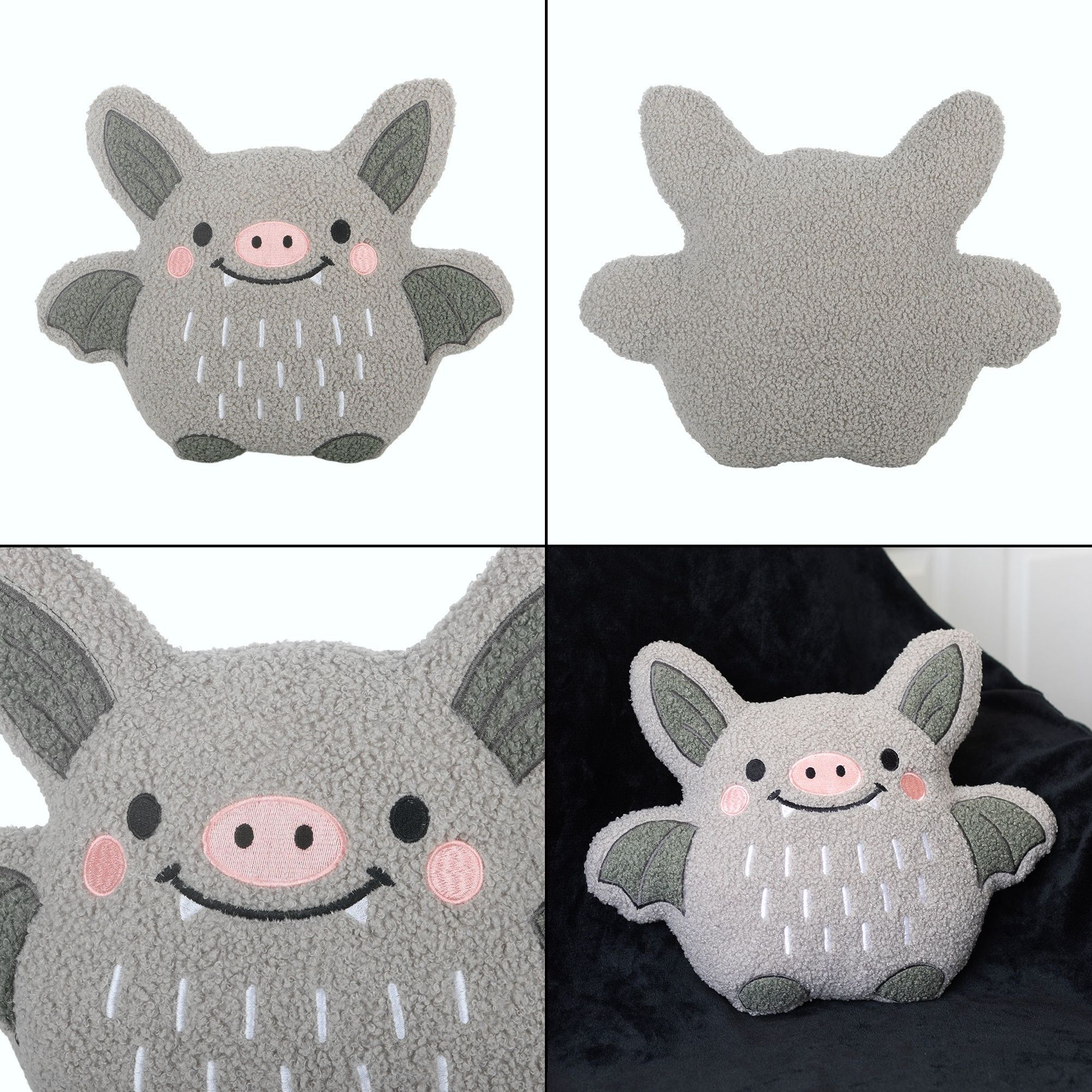 Gotický polštář - Cute Bat