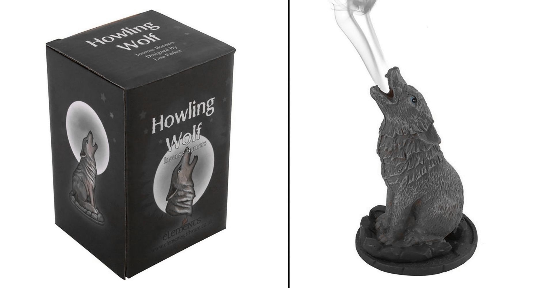 Stojánek na vonné kužely - Howling Wolf