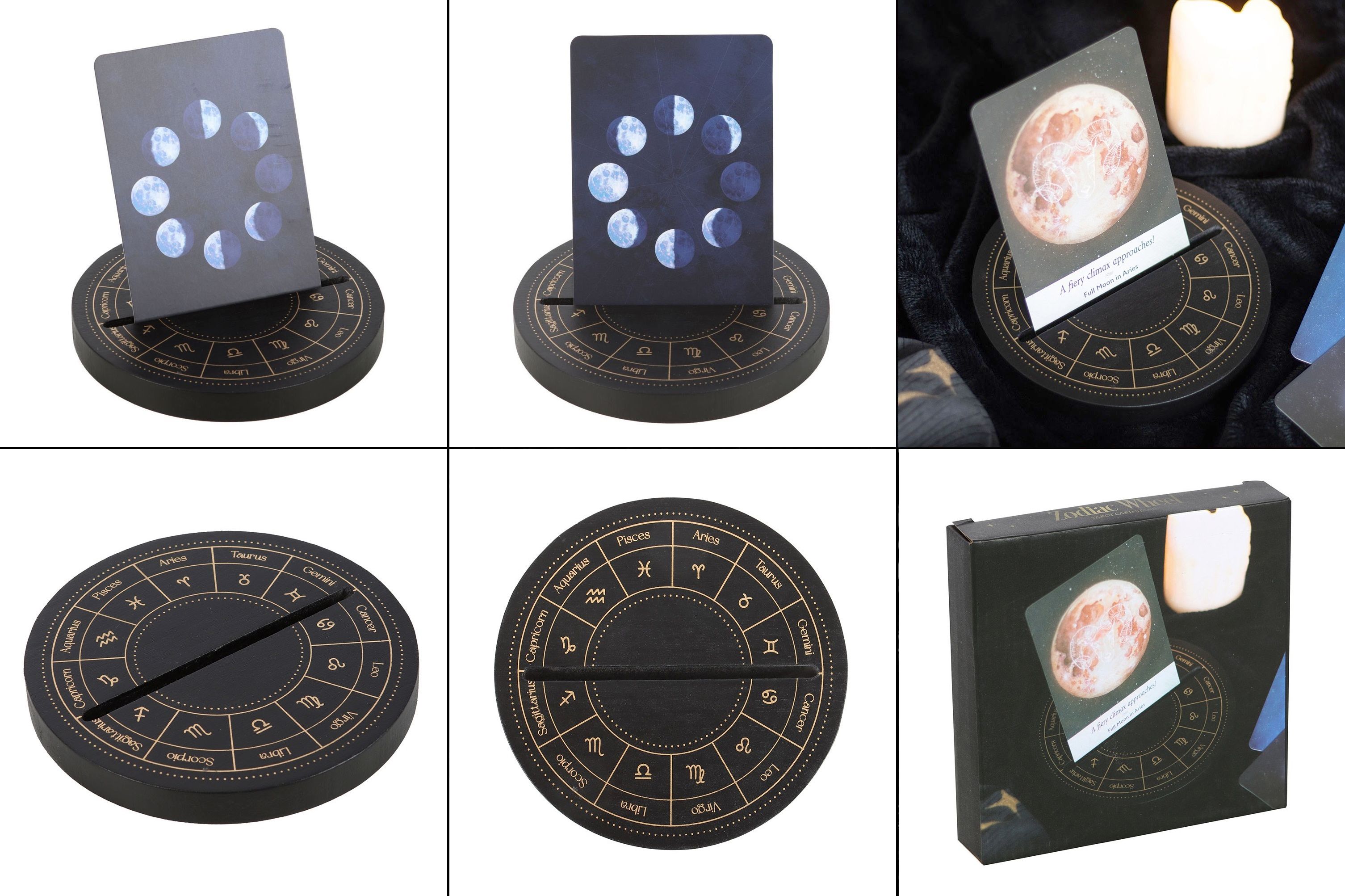 Stojan na karty - Astrology Wheel