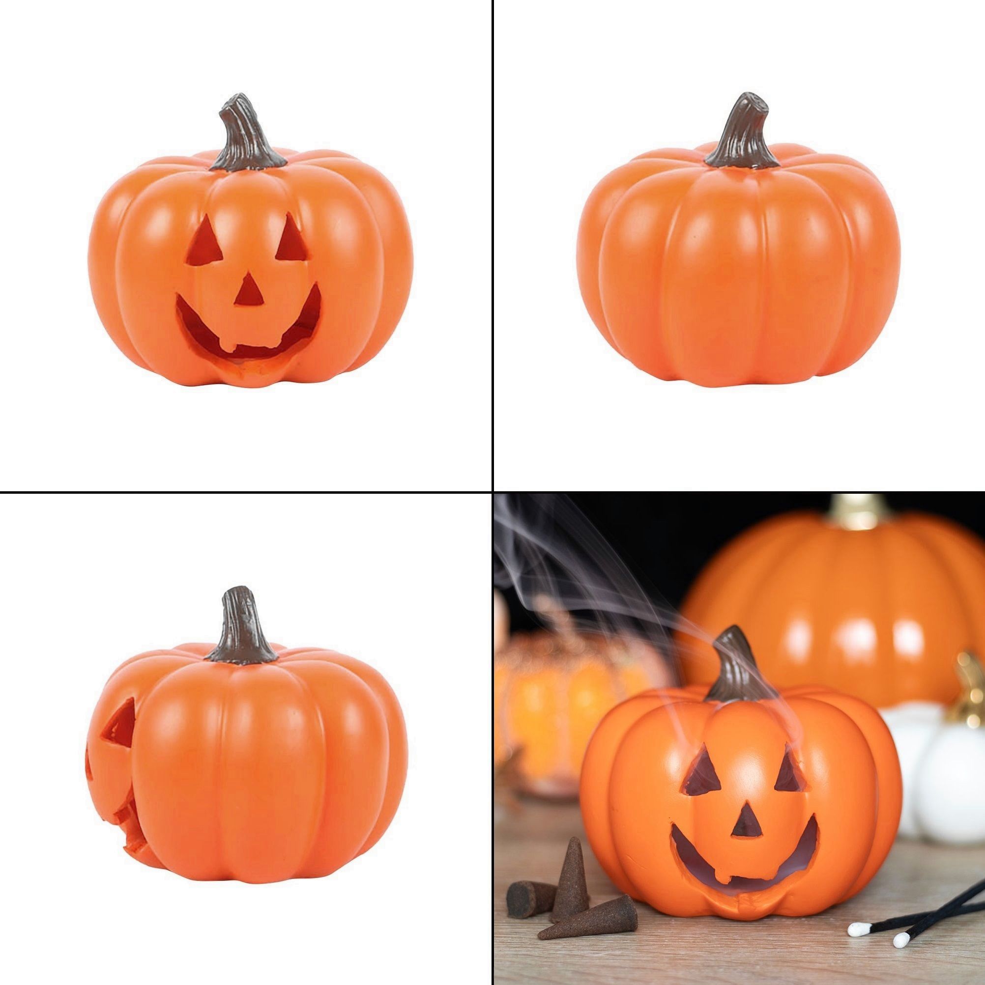 Stojánek na vonné kužely - Orange Pumpkin