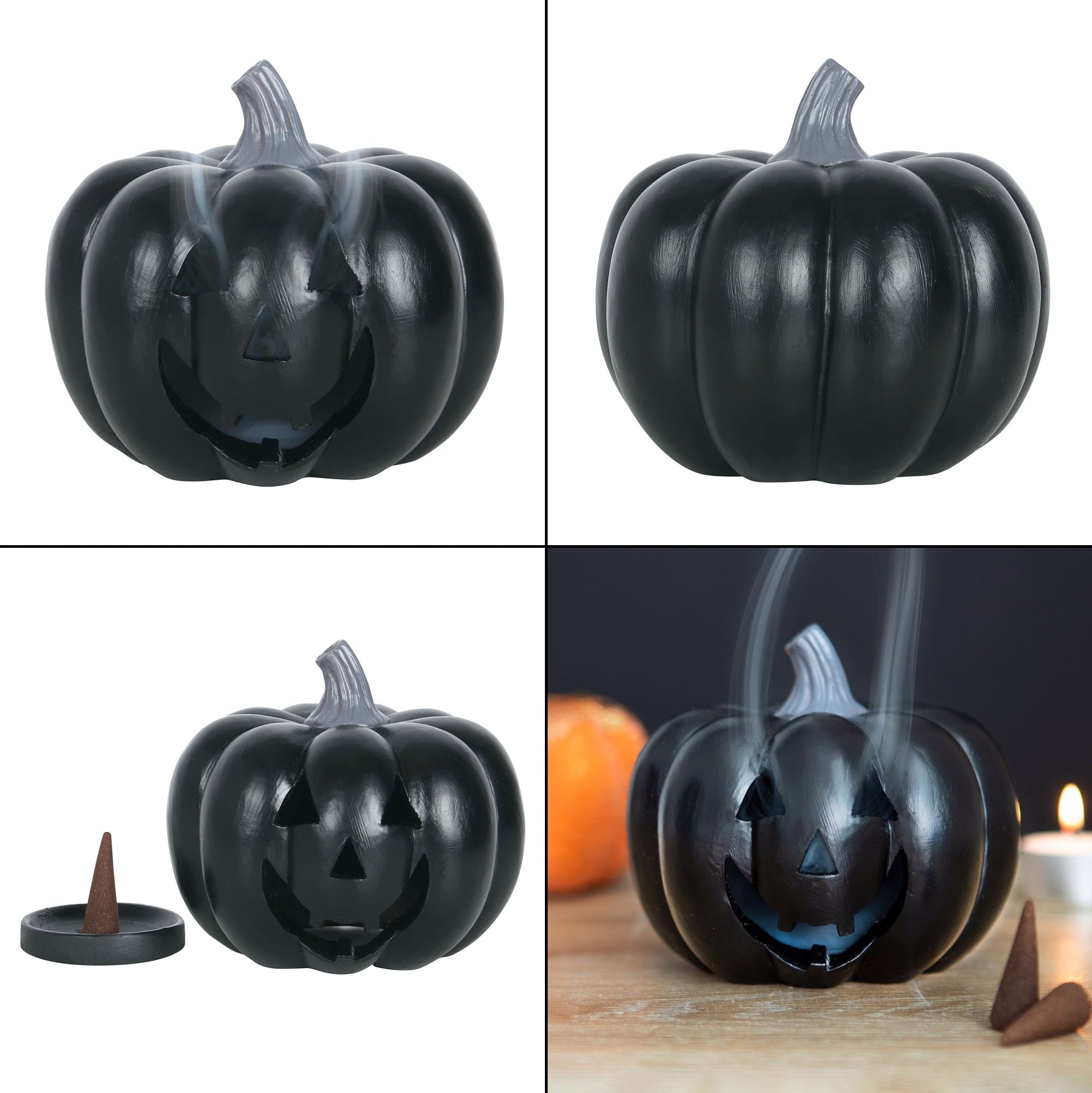 Stojánek na vonné kužely - Black Pumpkin