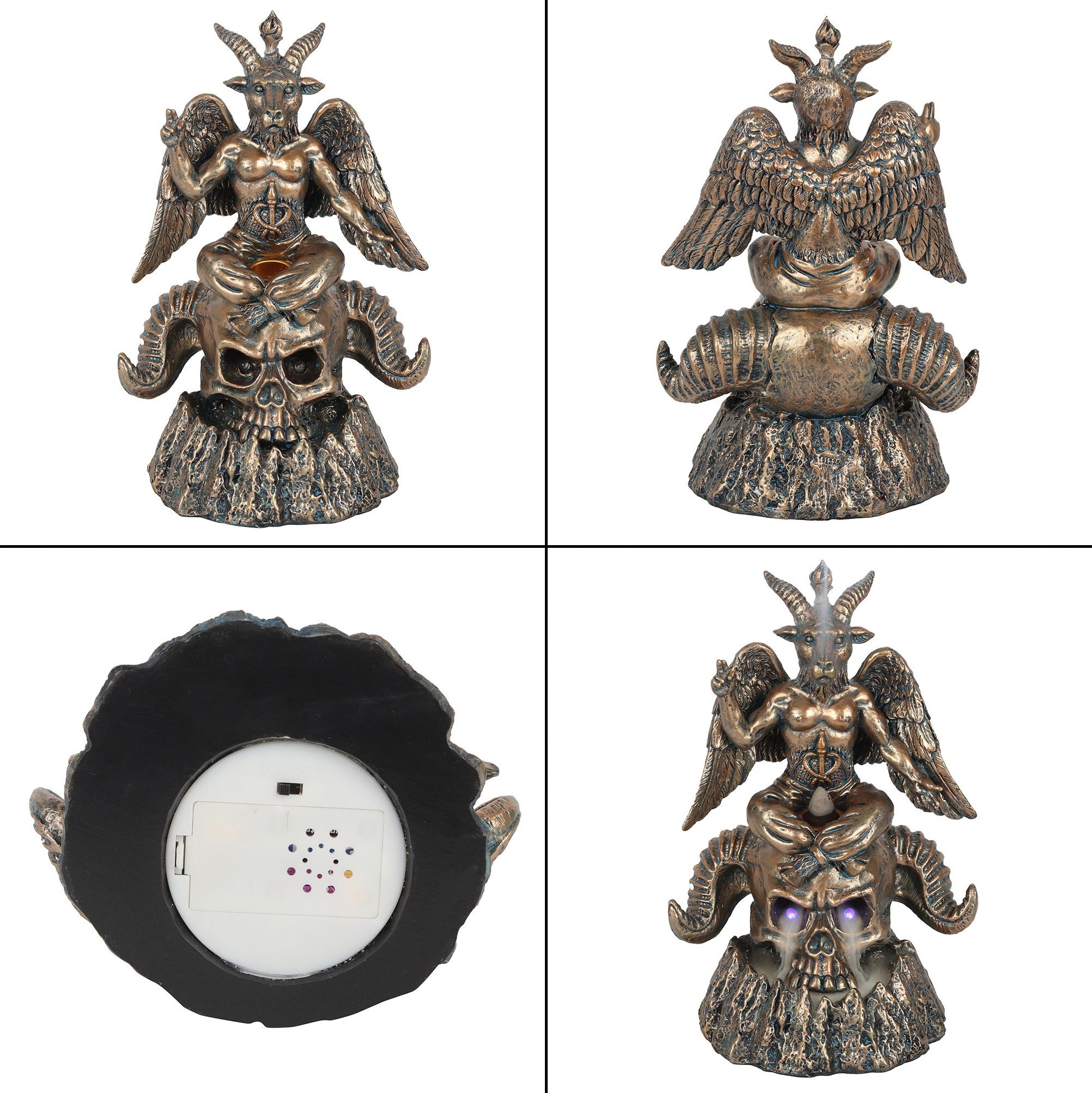 Stojánek na vonné kužely - Baphomet Backflow