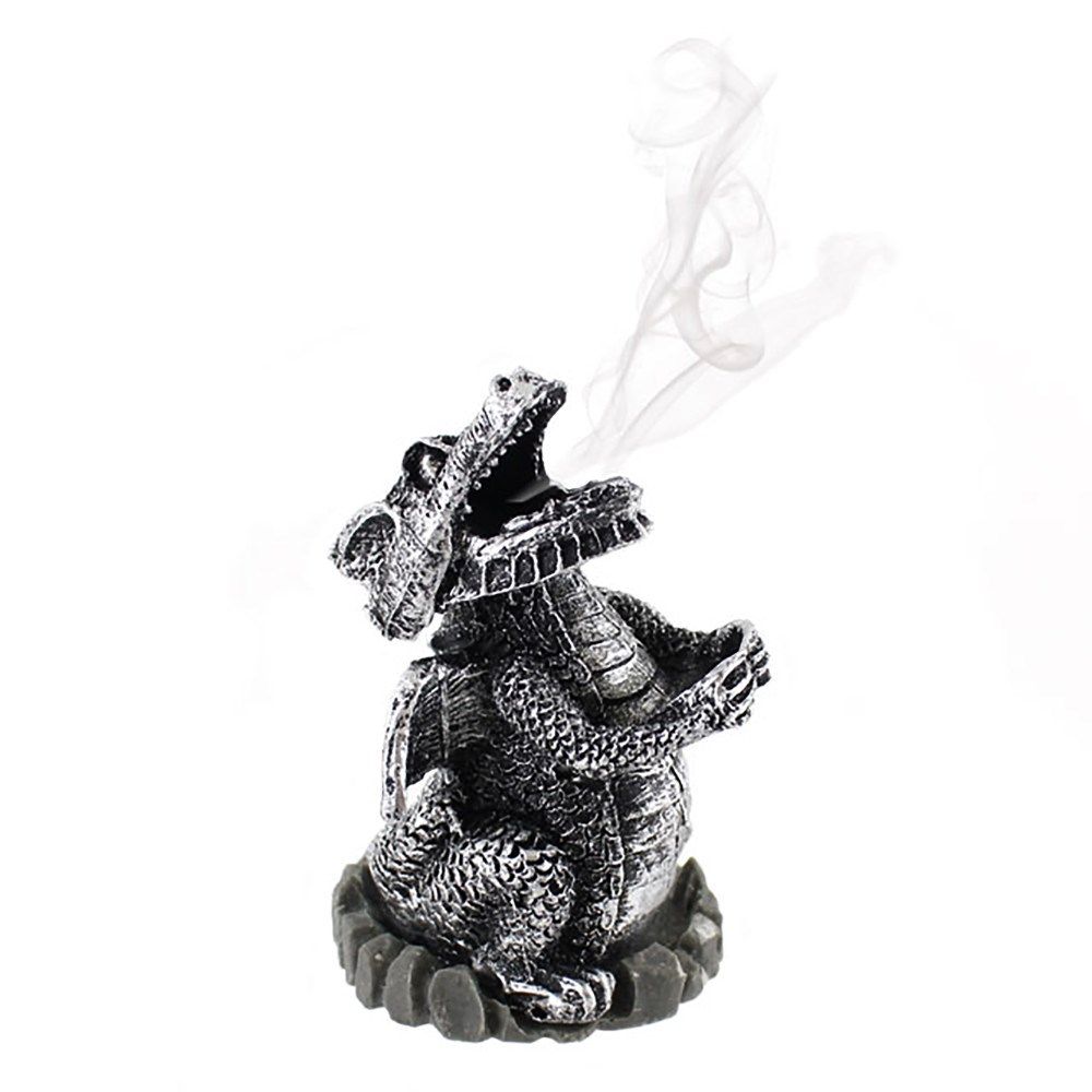 Stojánek na vonné kužely - Silver Dragon